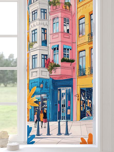 Рулонная штора для кухни для детской Ронлирт - 469 - ширина 57 см - фото 3