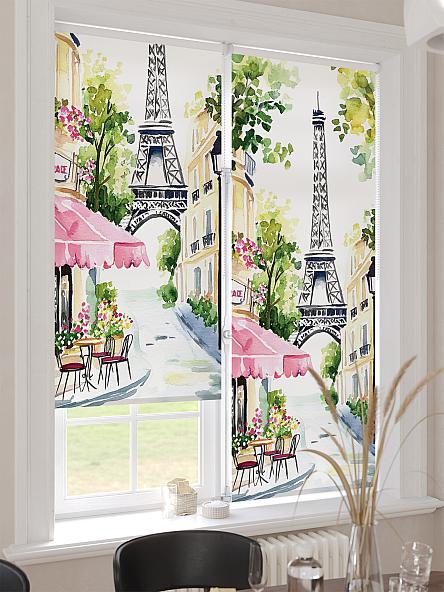 Рулонная штора для кухни для детской Ронлирт - 470 - ширина 57 см - фото 4