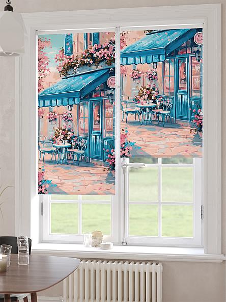 Рулонная штора для кухни для детской Ронлирт - 472 - ширина 57 см - фото 6