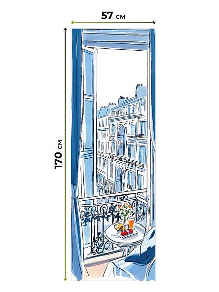 Рулонная штора для кухни для детской Ронлирт - 477 - ширина 57 см - фото 5