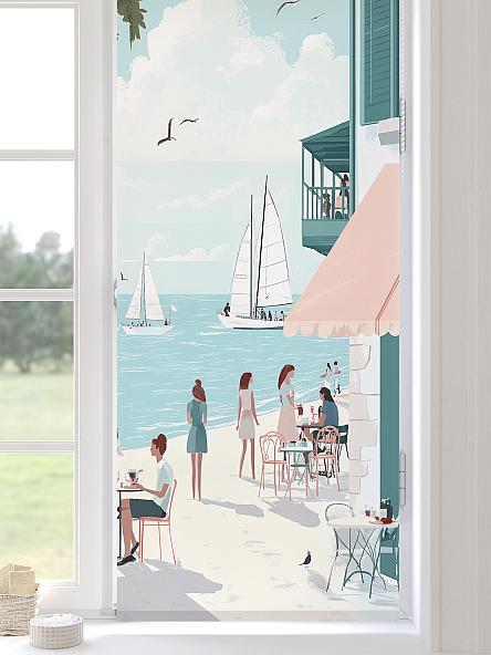 Рулонная штора для кухни для детской Ронлирт - 478 - ширина 57 см - фото 3