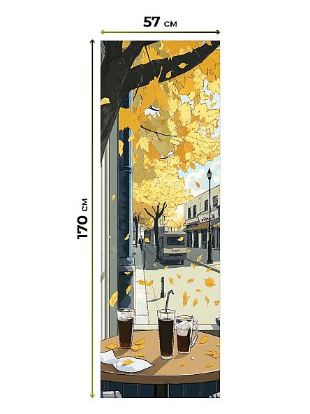 Рулонная штора для кухни для детской Ронлирт - 479 - ширина 57 см - фото 5