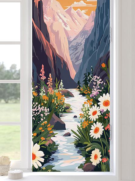 Рулонная штора для кухни для детской Ронлирт - 484 - ширина 57 см - фото 3