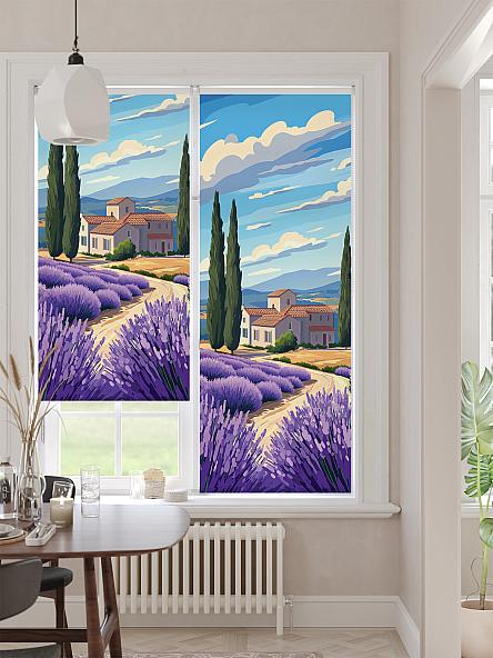 Рулонная штора для кухни для детской Ронлирт - 487 - ширина 57 см - фото 2