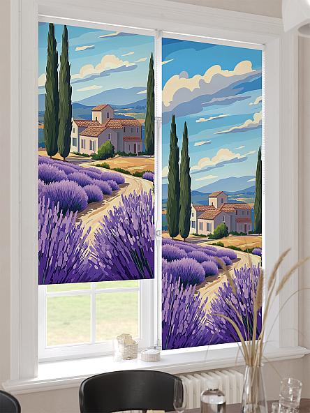 Рулонная штора для кухни для детской Ронлирт - 487 - ширина 57 см - фото 4