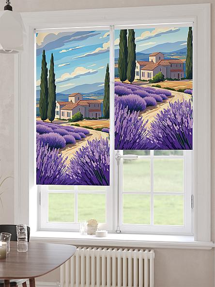 Рулонная штора для кухни для детской Ронлирт - 487 - ширина 57 см - фото 6