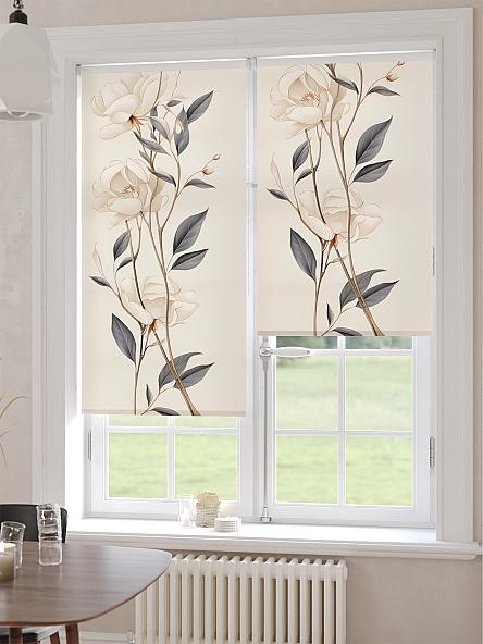 Рулонная штора для кухни для детской Ронлирт - 549 - ширина 57 см - фото 6