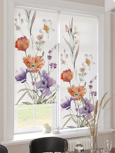 Рулонная штора для кухни для детской Клартис - 548 - ширина 62 см - фото 4