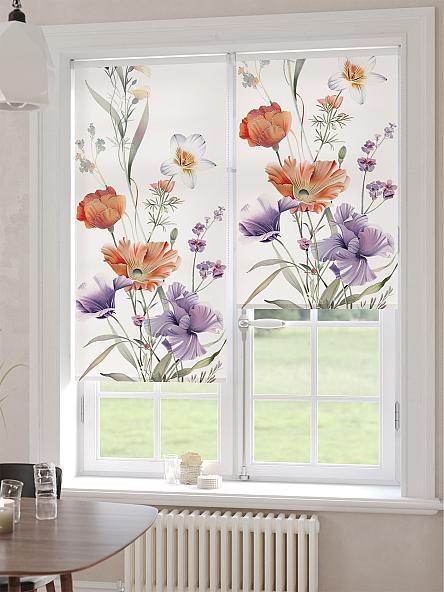 Рулонная штора для кухни для детской Клартис - 548 - ширина 62 см - фото 6