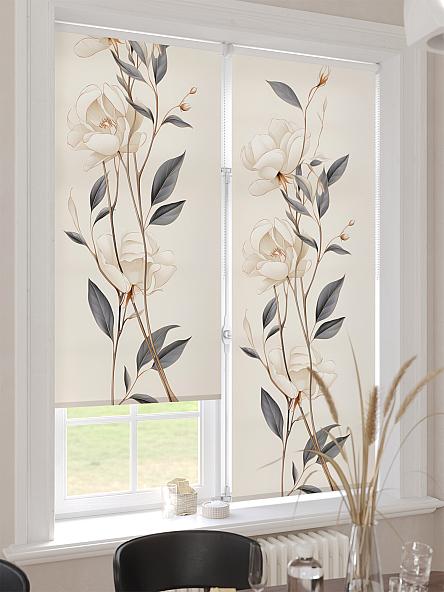 Рулонная штора для кухни для детской Клартис - 549 - ширина 62 см - фото 4