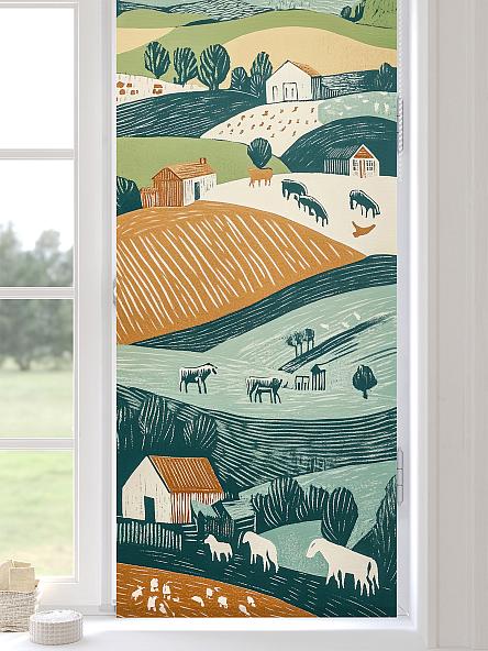 Рулонная штора для кухни для детской Клартис - 550 - ширина 62 см - фото 3