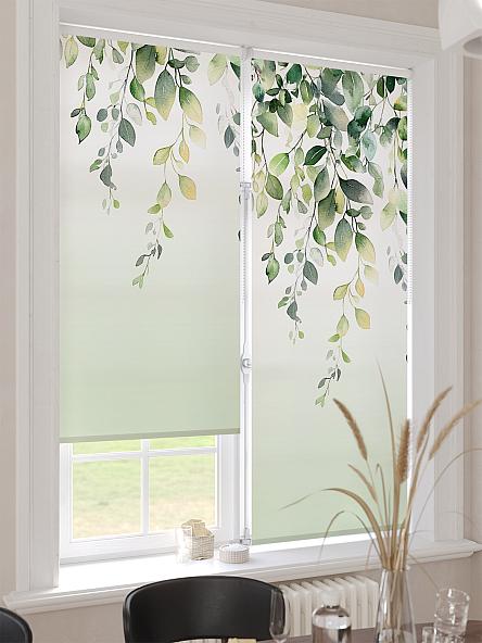 Рулонная штора для кухни для детской Лирикас - 546 - ширина 68 см - фото 4