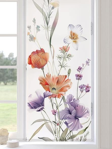 Рулонная штора для кухни для детской Лирикас - 548 - ширина 68 см - фото 3