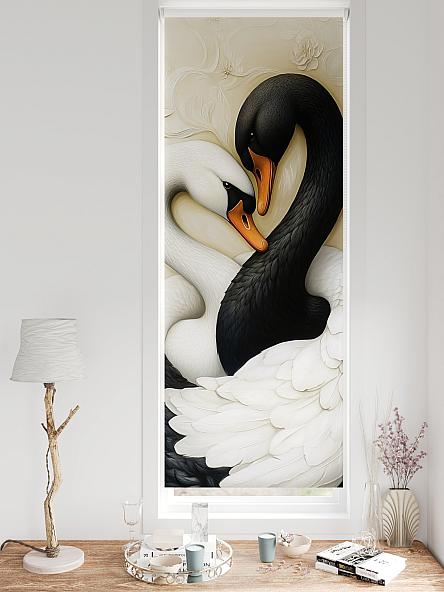 Рулонная штора для кухни для детской Федера - 573 - ширина 62 см - фото 3