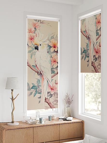 Рулонная штора для кухни для детской Федера - 575 - ширина 62 см - фото 2