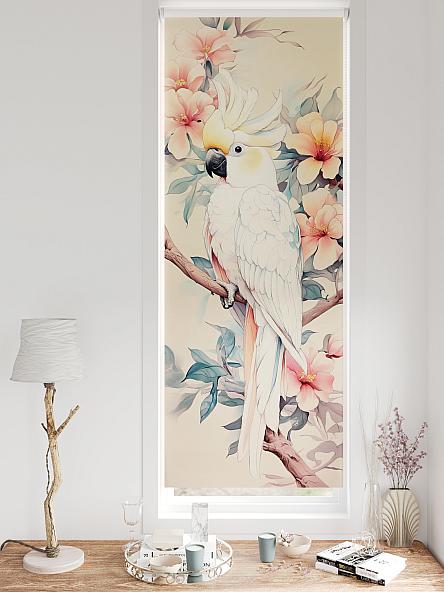 Рулонная штора для кухни для детской Федера - 575 - ширина 62 см - фото 3