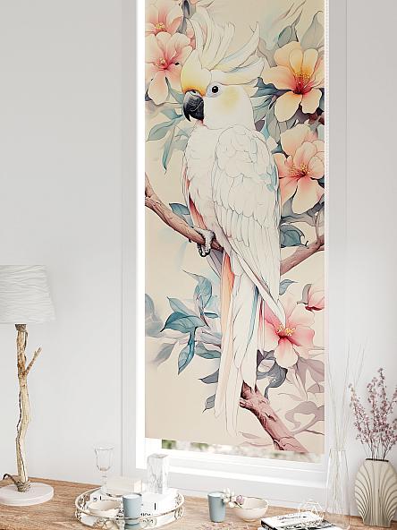 Рулонная штора для кухни для детской Федера - 575 - ширина 62 см - фото 5