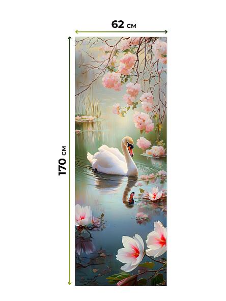 Рулонная штора для кухни для детской Федера - 583 - ширина 62 см - фото 7