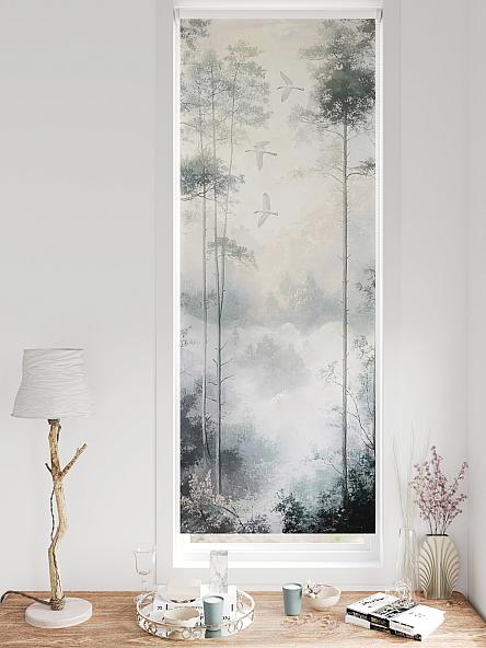 Рулонная штора для кухни для детской Федера - 584 - ширина 62 см - фото 3