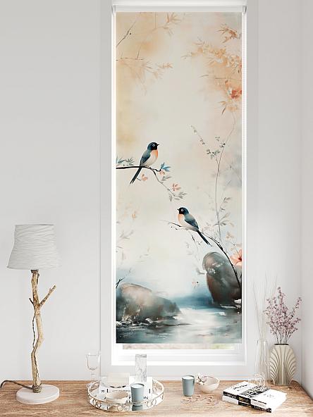 Рулонная штора для кухни для детской Федера - 585 - ширина 62 см - фото 3