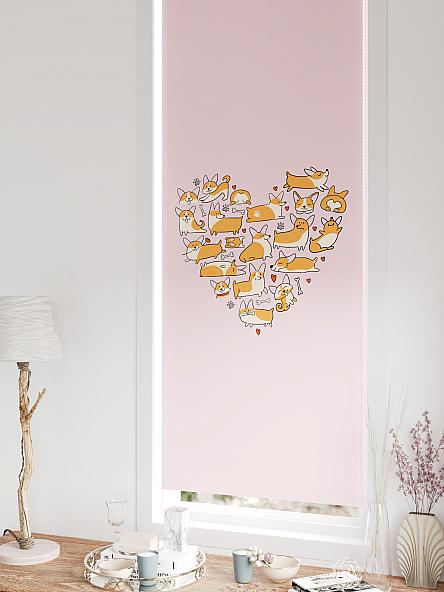 Рулонная штора для кухни для детской Федера - 588 - ширина 62 см - фото 5