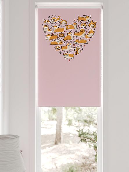 Рулонная штора для кухни для детской Федера - 588 - ширина 62 см - фото 6