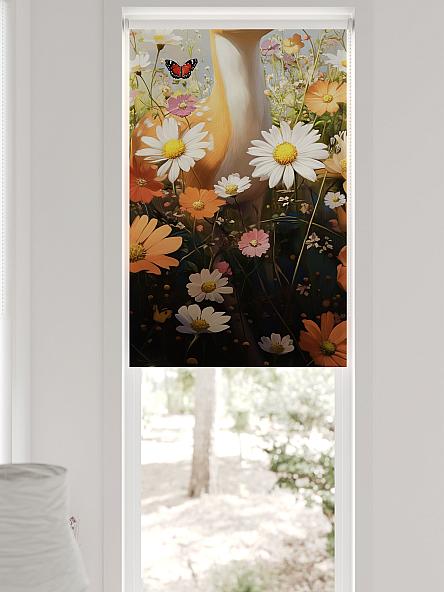 Рулонная штора для кухни для детской Федера - 589 - ширина 62 см - фото 6