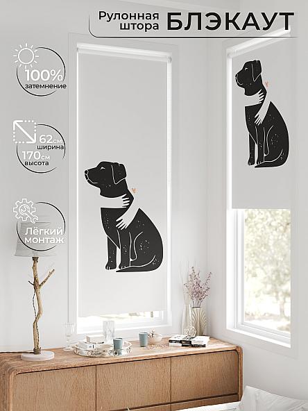 Рулонная штора для кухни для детской Федера - 590 - ширина 62 см