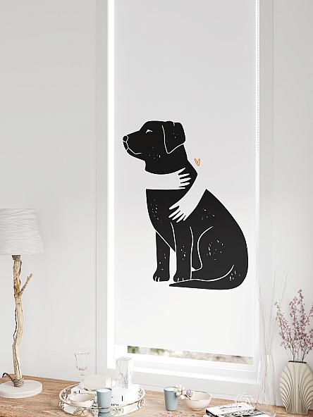 Рулонная штора для кухни для детской Федера - 590 - ширина 62 см - фото 5