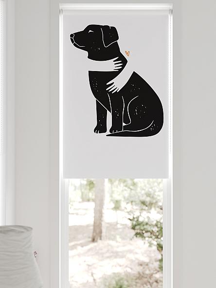 Рулонная штора для кухни для детской Федера - 590 - ширина 62 см - фото 6