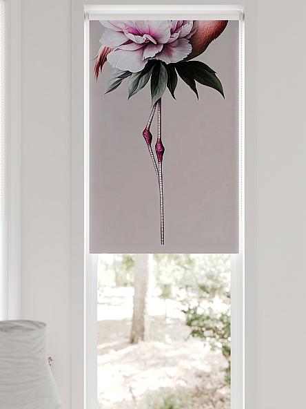 Рулонная штора для кухни для детской Федера - 591 - ширина 62 см - фото 6