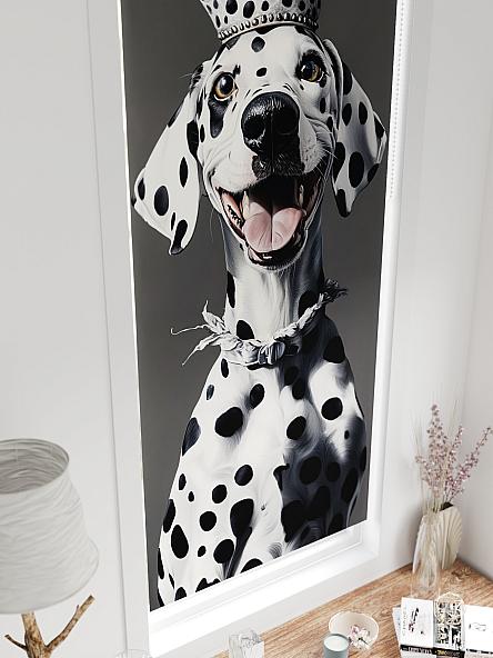 Рулонная штора для кухни для детской Федера - 592 - ширина 62 см - фото 4