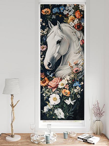 Рулонная штора для кухни для детской Федера - 593 - ширина 62 см - фото 3