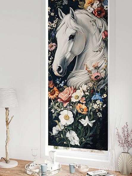 Рулонная штора для кухни для детской Федера - 593 - ширина 62 см - фото 5