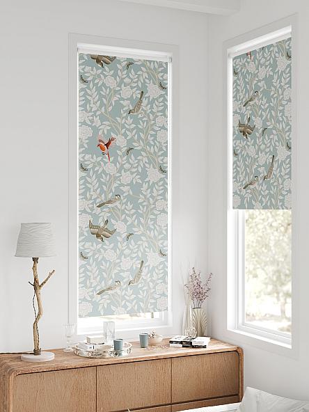 Рулонная штора для кухни для детской Федера - 596 - ширина 62 см - фото 2