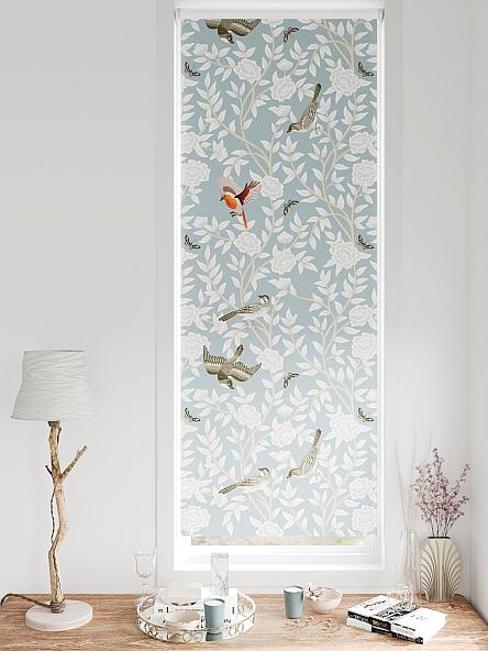 Рулонная штора для кухни для детской Федера - 596 - ширина 62 см - фото 3