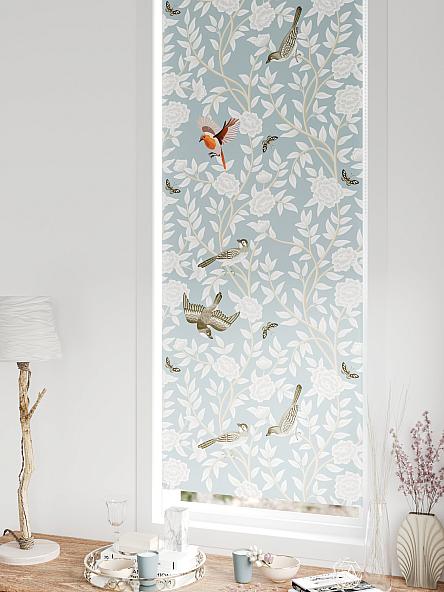 Рулонная штора для кухни для детской Федера - 596 - ширина 62 см - фото 5