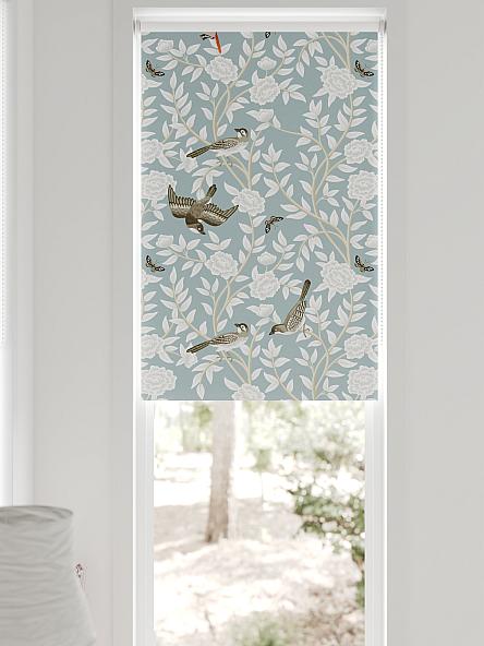 Рулонная штора для кухни для детской Федера - 596 - ширина 62 см - фото 6