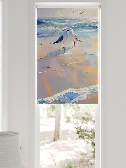 Рулонная штора для кухни для детской Федера - 598 - ширина 62 см - фото 6