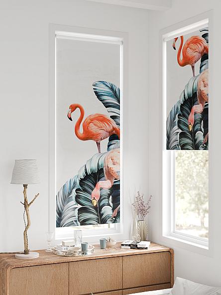 Рулонная штора для кухни для детской Федера - 600 - ширина 62 см - фото 2