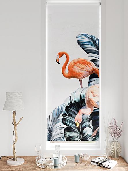 Рулонная штора для кухни для детской Федера - 600 - ширина 62 см - фото 3