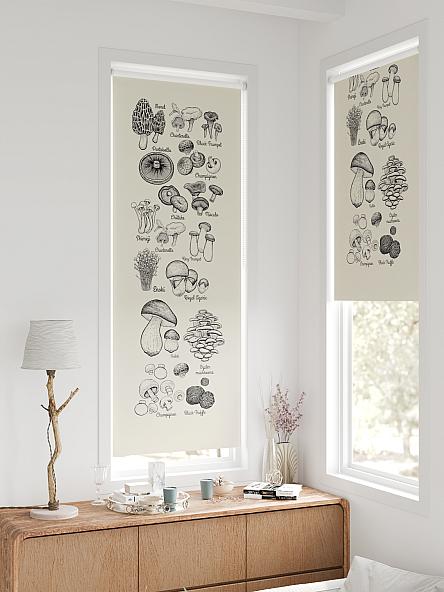 Рулонная штора для кухни для детской Федера - 602 - ширина 62 см - фото 2