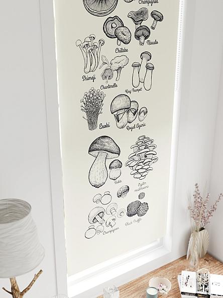 Рулонная штора для кухни для детской Федера - 602 - ширина 62 см - фото 4