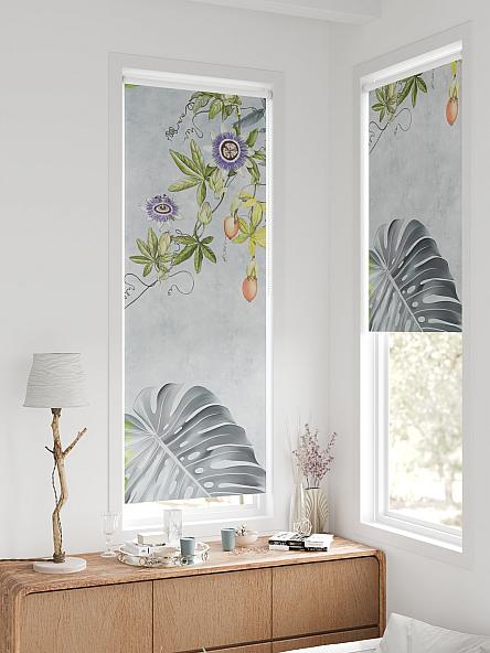 Рулонная штора для кухни для детской Федера - 605 - ширина 62 см - фото 2