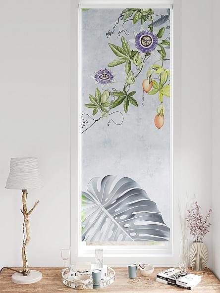 Рулонная штора для кухни для детской Федера - 605 - ширина 62 см - фото 3