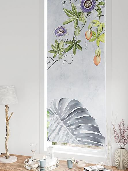 Рулонная штора для кухни для детской Федера - 605 - ширина 62 см - фото 5