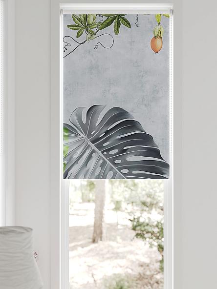 Рулонная штора для кухни для детской Федера - 605 - ширина 62 см - фото 6