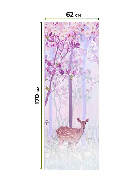 Рулонная штора для кухни для детской Федера - 607 - ширина 62 см - фото 7