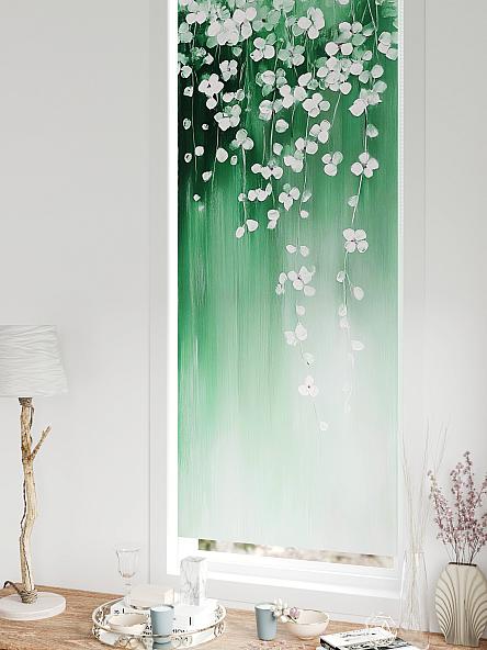 Рулонная штора для кухни для детской Федера - 613 - ширина 62 см - фото 5