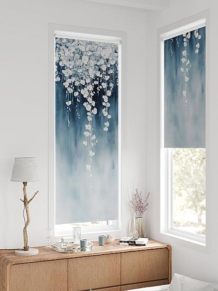 Рулонная штора для кухни для детской Федера - 615 - ширина 62 см - фото 2